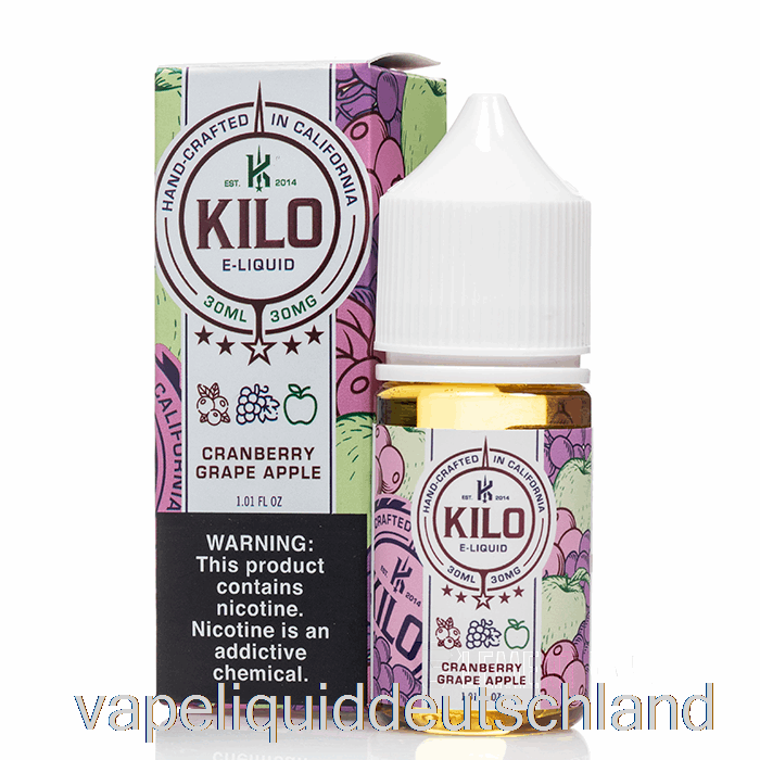 Cranberry Grape Apple – Kilo Revival Salts – 30 Ml 50 Mg Vape Deutschland